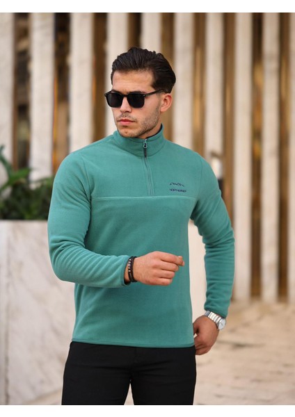 Yarım Fermuar Erkek Polar Kışlık Polar Anti-Pilling fiyatları