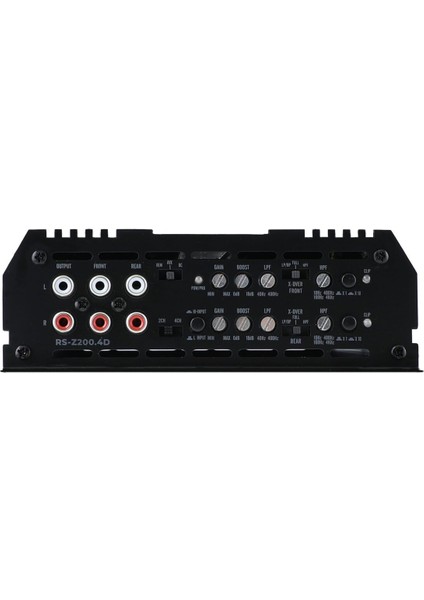 Reiss Audio Reiss RS-Z200.4D 4kanal Profesyonel Oto Amfi Anfi 2 Ohm 300W x 4ch-4 Ohm 200W x 4CH--600W x 2ch 4ohm