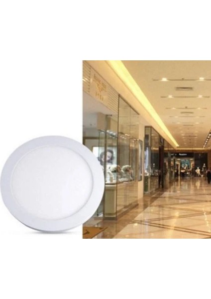 CT-5271 25 Watt Sıva Üstü Panel LED Armatür Beyaz Işık