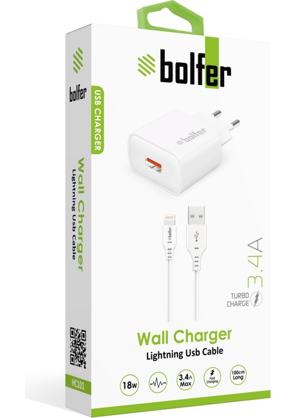 USB Uyumlu Ev Tipi Şarj Aleti 3.4 A