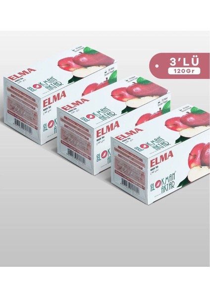 Elma Çay 20 Adet Poşet Çay 40 gr x 3 Adet