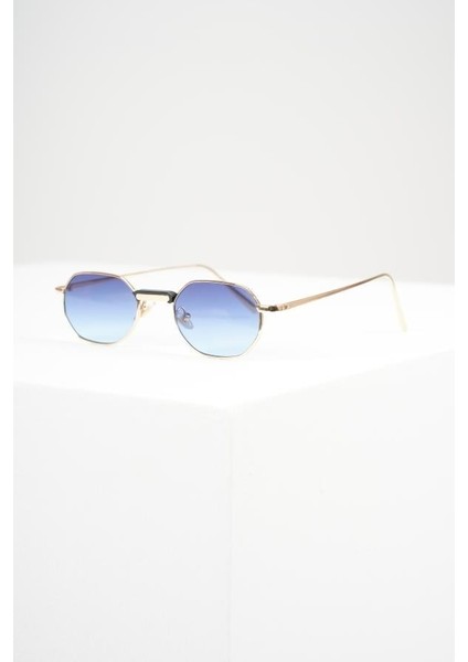 ROYAL EYEWEAR RE1618 GOLD MAVİ UNISEX GÜNEŞ GÖZLÜĞÜ