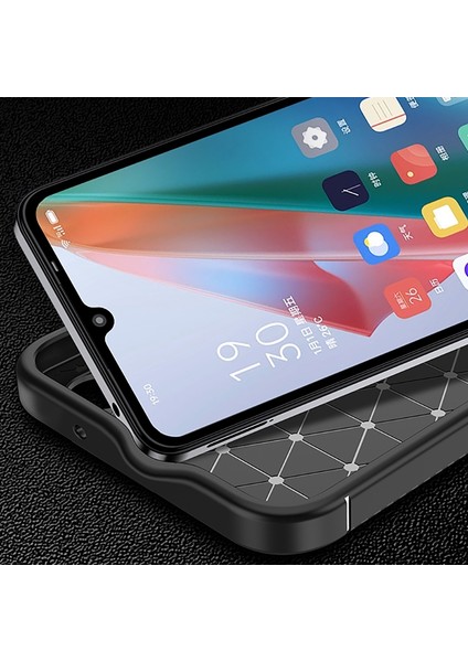 Xiaomi Redmi 14C Uyumlu Kılıf Karbon Tasarım Kamera Korumalı Silikon Telefon Kılıfı Kapak