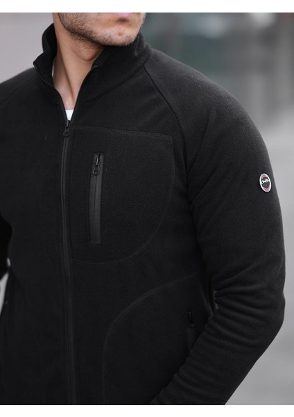 Erkek Şardonlu Kışlık Polar Hırka modelleri