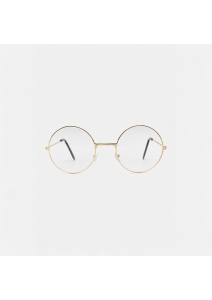 BP9040 Unisex Siyah Çerçeveli Mavi Işık Korumalı Retro Metal Çerçeve Şeffaf Gözlük modelleri