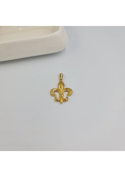 Soyluluk Simgesi Çelik Kolye Ucu 3.5 cm