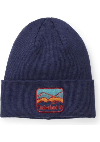 Tımberland Beanie With Mountain Patch TB0A2PNJ4511