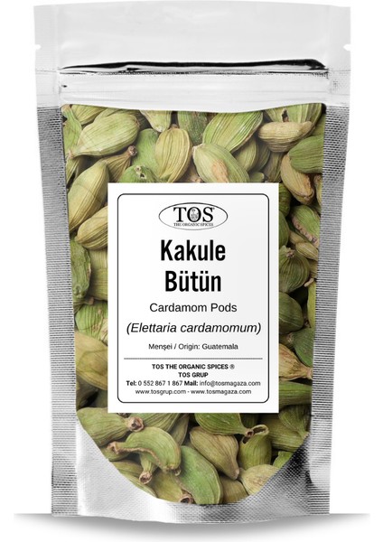 TOS The Organic Spices Kakule Bütün 1 kg