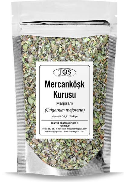 Mercanköşk Kurusu 250 gr (1. Kalite) Origanum Majorana / Dried Marjoram