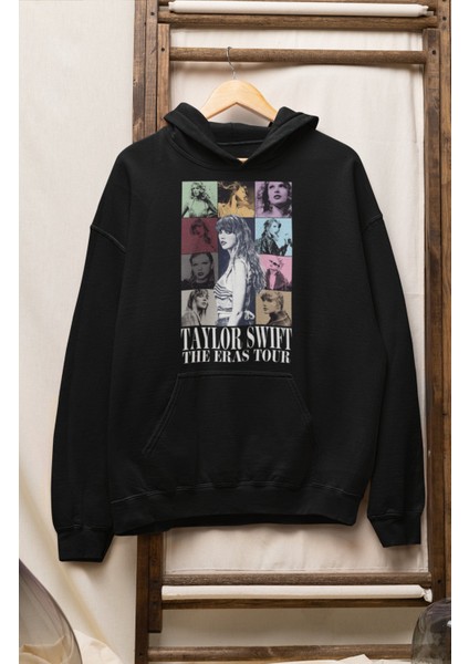Taylor Swift The Eras Tour Baskılı Kapüşonlu Sweatshirt, Unisex Oversize Taylor Swift Baskılı Hoodie