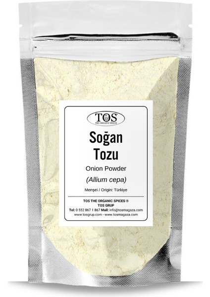 TOS The Organic Spices Soğan Tozu 100 gr