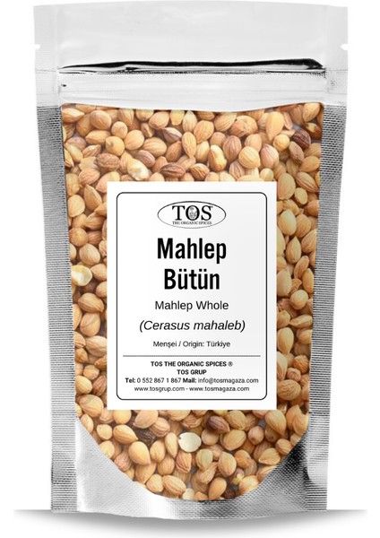 TOS The Organic Spices Mahlep Bütün 50 gr