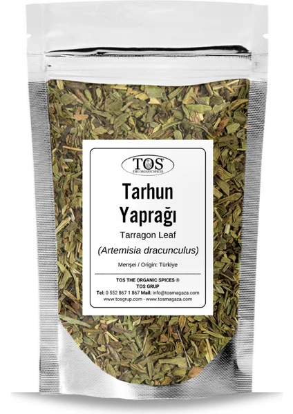 Tarhun Yaprağı 50 gr (1. Kalite) Artemisia Dracunculus / Tarragon Leaf