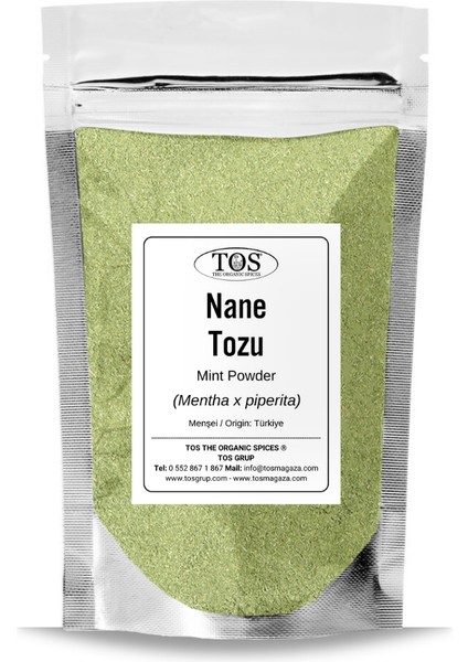 TOS The Organic Spices Nane Yaprağı Tozu 100 gr