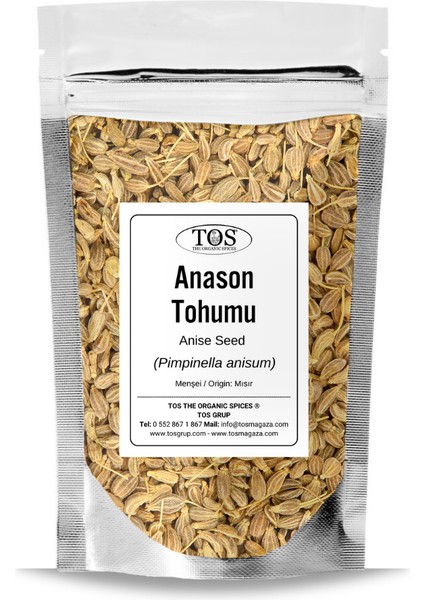 TOS The Organic Spices Anason Tohumu 100 gr