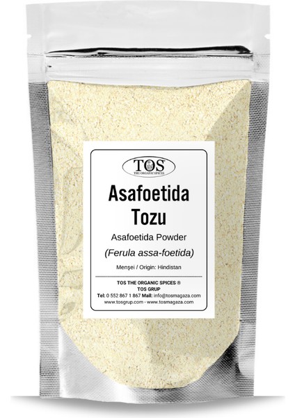 TOS The Organic Spices Asafoetida Tozu 1 kg