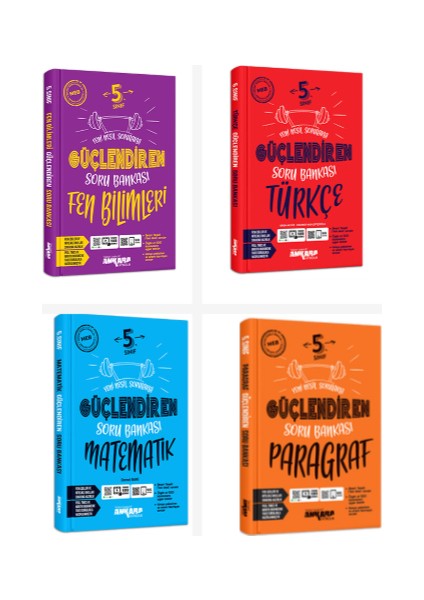 5. Sınıf Güçlendiren Sayısal Soru Bankası Seti