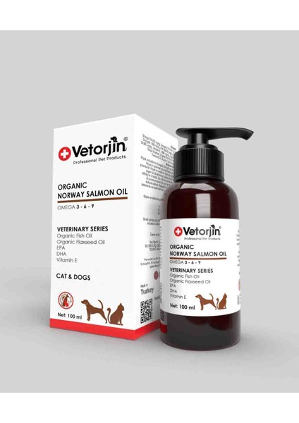 Kedi Köpek Norveç Somon Yağı 100 ml