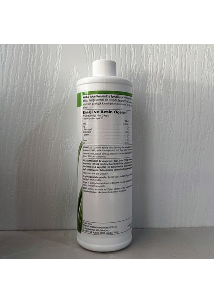 Aloe Konsantre İçecek 473 Ml