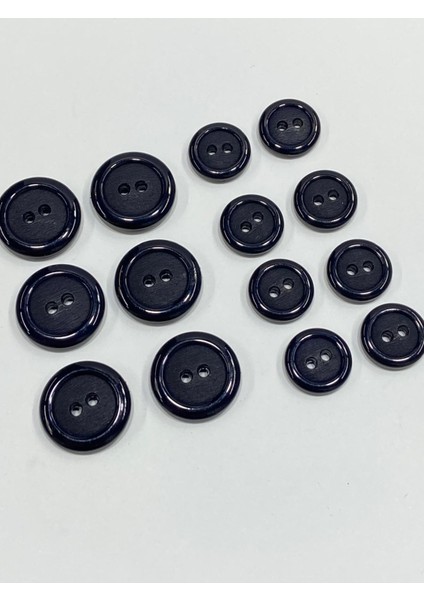 Blazer Ceket Düğmesi Italyan Takım Lacivert (M46690)