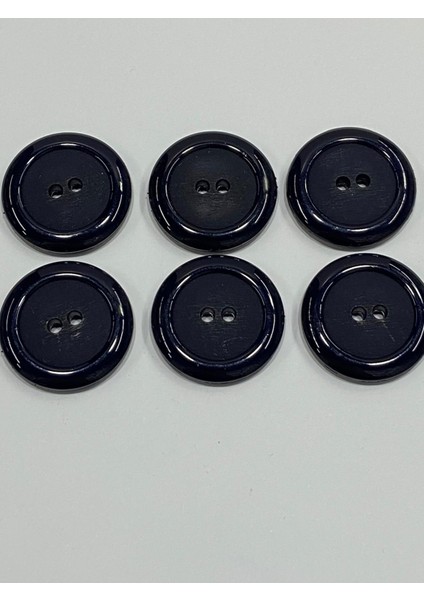Kaban Mont Düğmesi Italyan Düğme 6 Lı Set Lacivert 3,5 cm (M46690) fırsatları