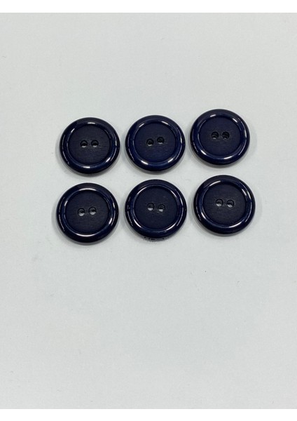 Kaban Trençkot Mont Düğmesi Italyan Düğme 6 Lı Set Lacivert 2,5 cm (M46690) modelleri
