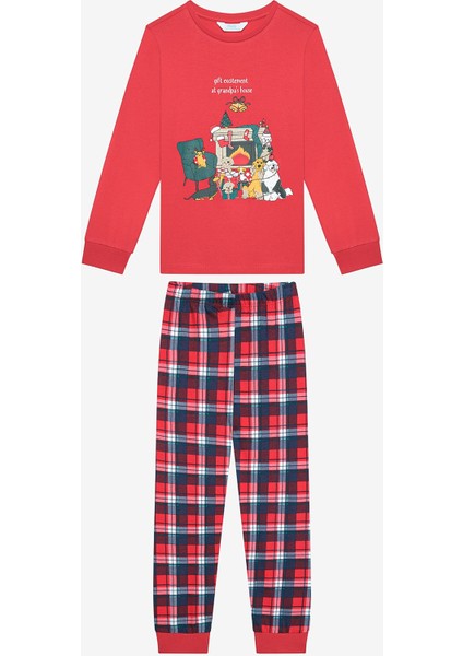 Erkek Çocuk New Year Road 2li Çok Renkli Pijama Takımı fiyatları