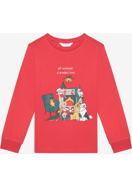 Erkek Çocuk New Year Road 2li Çok Renkli Pijama Takımı modelleri