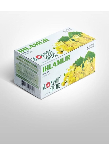 Ihlamur Çay 20 Adet Poşet Çay 40 gr x 3 Adet