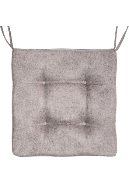 Sandalye Minderi Su Itici Güneşe Dayanaklı Düğmeli Bahçe-Balkon Minder 50x50x8cm 4 Adet