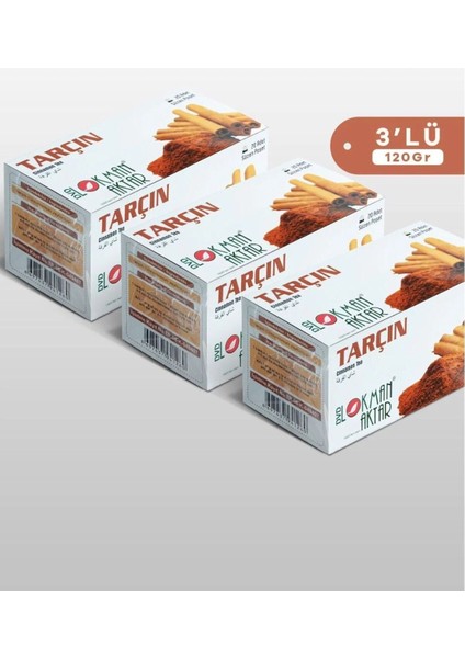 Tarçın Çay 20 Adet Bardak Poşet Çay 40 gr x 3 Adet