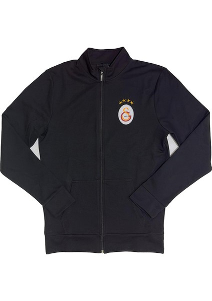 Orijinal Lisanslı Siyah Balıkçı Yaka Sweat