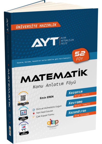 Ayt Matematik Konu Anlatım Föyü (Video Çözümlü)