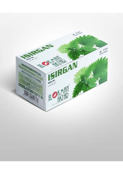 Isırgan Çay 20 Adet Poşet Çay 40 gr x 3 Adet