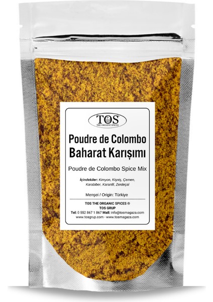 Poudre De Colombo Baharat Karışımı 500 gr Poudre De Colombo Spice Blend - Premium Quality
