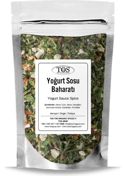 Yoğurt Sosu Baharatı 500 gr Yogurt Sauce Spice - Premium Quality | Baharat Karışımı