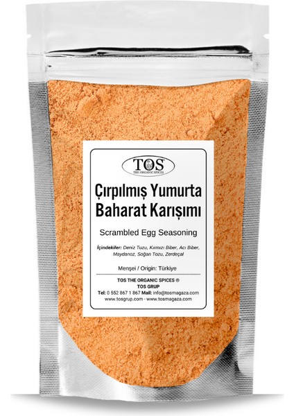 Çırpılmış Yumurta Baharatı 100 gr Scrambled Egg Spice - Premium Quality | Baharat Karışımı