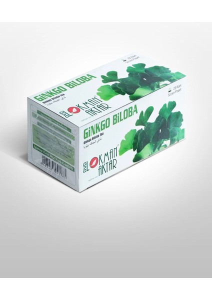 Ginkgo Biloba Çay 20 Adet Poşet Çay 40 gr x 3 Adet