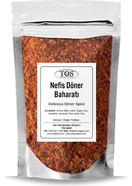Nefis Döner Baharatı 100 gr Delicious Döner Spice - Premium Quality | Baharat Karışımı