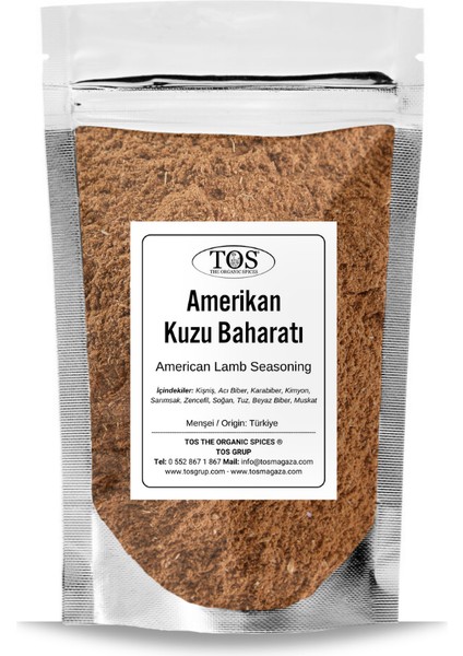 Amerikan Kuzu Baharatı 500 gr American Lamb Spice - Premium Quality | Baharat Karışımı