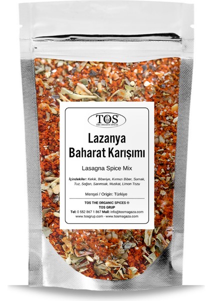 Lazanya Baharat Karışımı 100 gr Lasagna Spice Blend - Premium Quality | Baharat Karışımı