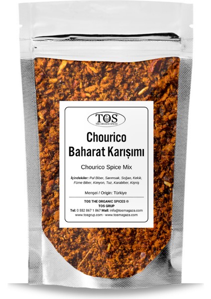 Chourico Baharat Karışımı 250 gr Chourico Spice Blend - Premium Quality | Baharat Karışımı