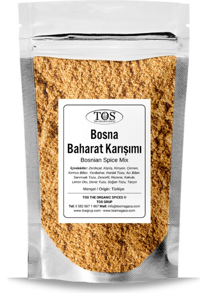 Bosna Baharat Karışımı 500 gr Bosnian Spice Blend - Premium Quality | Baharat Karışımı