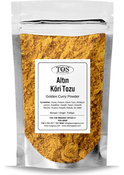 Altın Köri Tozu 500 gr Golden Curry Powder - Premium Quality | Baharat Karışımı