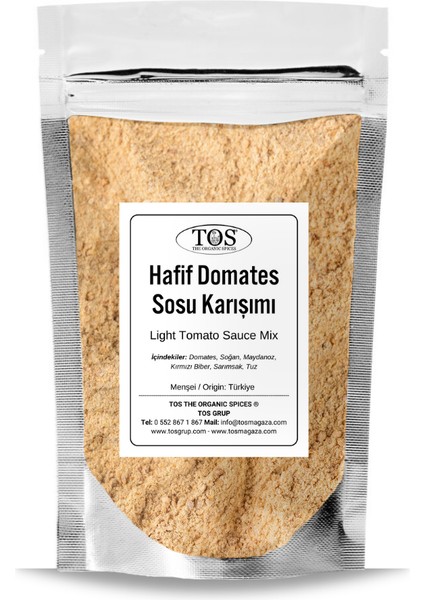 Hafif Domates Sosu Karışımı 500 gr Light Tomato Sauce Mix - Premium Quality | Baharat Karışımı