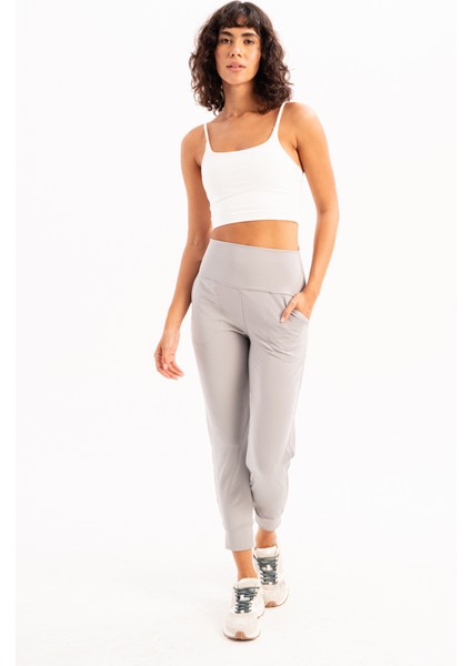 Ince Askılı Hafif Destekli Çıkarılabilir Pedli Bra Beyaz Kadın Sporcu Sütyeni - Spica fırsatları