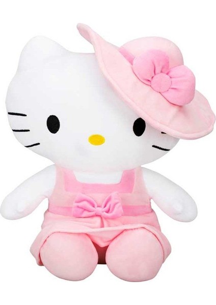 2089 Hello Kitty Şapkalı Peluş 36 cm