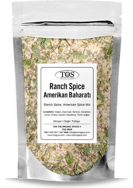 Ranch Spice Baharatı 100 gr