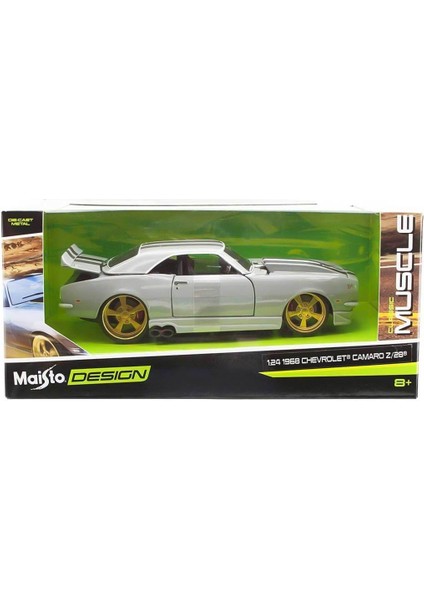 May 32508 1:24 Maisto Chevrolet Camaro Z-28 1968 Model Araba -Necotoys