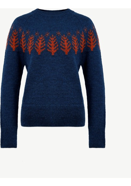 Nakış Detaylı Kazak